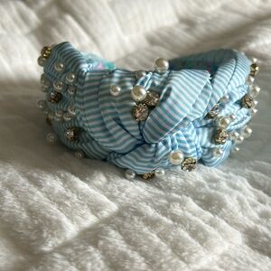 Lilly Pulitzer seersucker print headband. NWOT